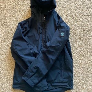 Timberland Men’s Rain Jacket - Blue, Size Small